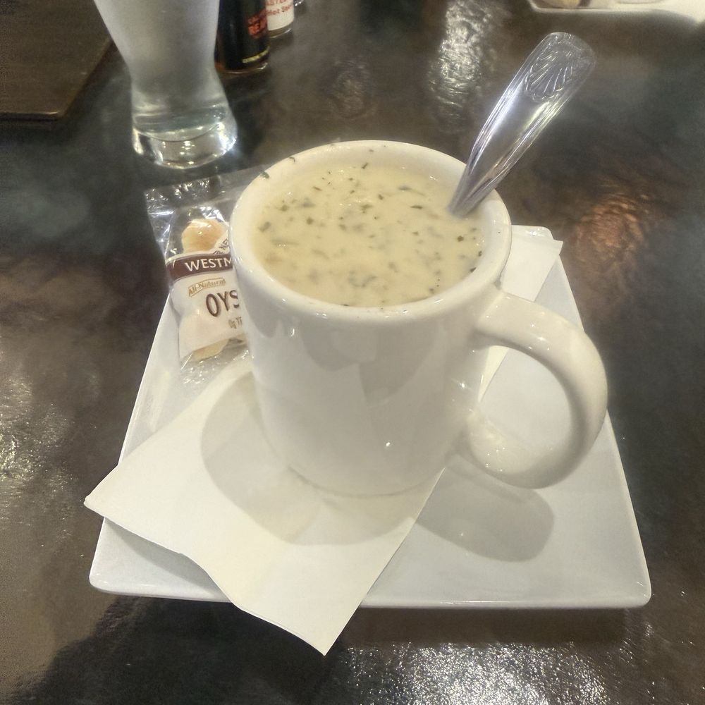 Murphys Grade - Cup of clam chowder - Seafood Near Me - Murphys, California
