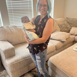 Full Circle Family Services - Victoria with Kai at our postpartum home visit