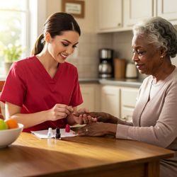 Odella Home Care Services - A little pampering.