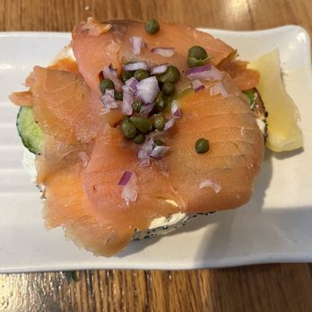 Pressed Cafe - Smoked salmon - Sandwiches Near Me - Boston, Massachusetts