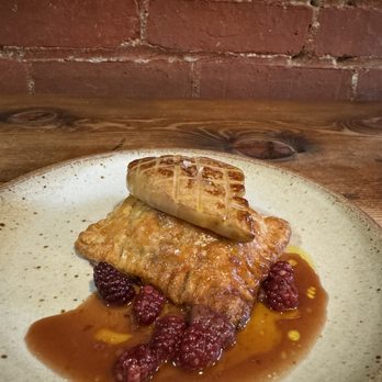 Off Alley - Foie gras over a berry pastry - Wine Bars Near Me - Seattle, Washington