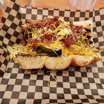 Endless Summer Sweets - Hot ling with Hawaiian bread, grilled peppers and onions and cheese and bacon! - Desserts Near Me - Berkeley, California Endless Summer Sweets - Hot ling with Hawaiian bread, grilled peppers and onions and cheese and bacon! - Desserts Near Me - Berkeley, California
