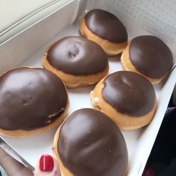 Krispy Kreme - Donuts-vanilla cream with chocolate glaze - Donuts Near Me - Charlotte, North Carolina Krispy Kreme - Donuts-vanilla cream with chocolate glaze - Donuts Near Me - Charlotte, North Carolina