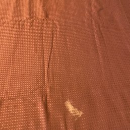 Chunky bedding not stained