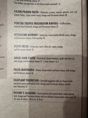 Menu photo 7 Rosine's Restaurant Monterey, CA