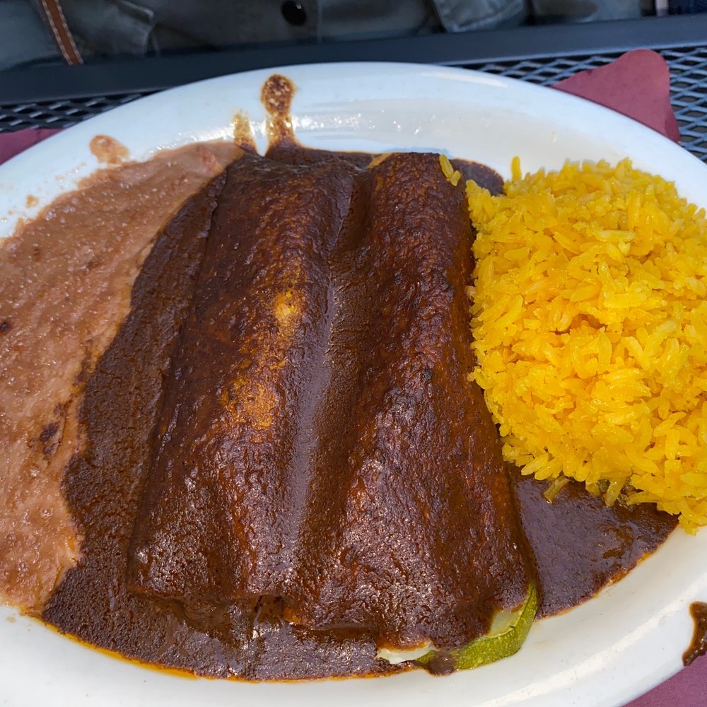 Toro Loco - Veggie enchiladas in mole sauce - Mexican Near Me - South Orange, New Jersey Toro Loco - Veggie enchiladas in mole sauce - Mexican Near Me - South Orange, New Jersey
