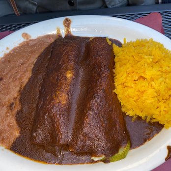 Toro Loco - Veggie enchiladas in mole sauce - Mexican Near Me - South Orange, New Jersey