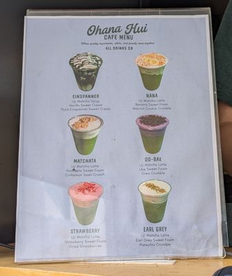 Menu photo 2 Ohana Hui Cafe Honolulu, HI Menu photo 2 Ohana Hui Cafe Honolulu, HI