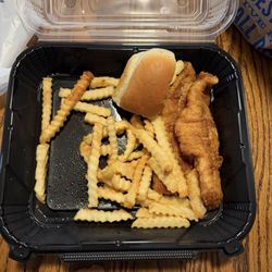 Culver's - Walleye meal as it came from the bag.