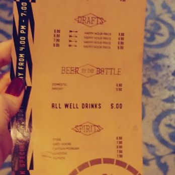 Copper Blues Rock Pub & Kitchen - Happy Hour drink menu - Bars Near Me - Doral, Florida