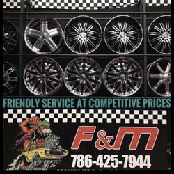 F&M BODY SHOP WHEELZ & TIREZ - Tires - 3821 NW 135th St, Miami, FL