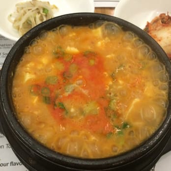 Lee's Tofu - Beef Soon Tofu (spicy level: average) - Korean Near Me - Gardena, California