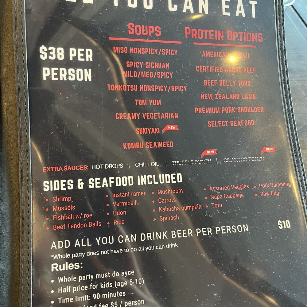 Shabu Shack - Menu - Japanese Near Me - Elk Grove, California