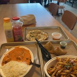 Tikka Shack Indian Grub - Tikka masala, masala fries, garlic naan