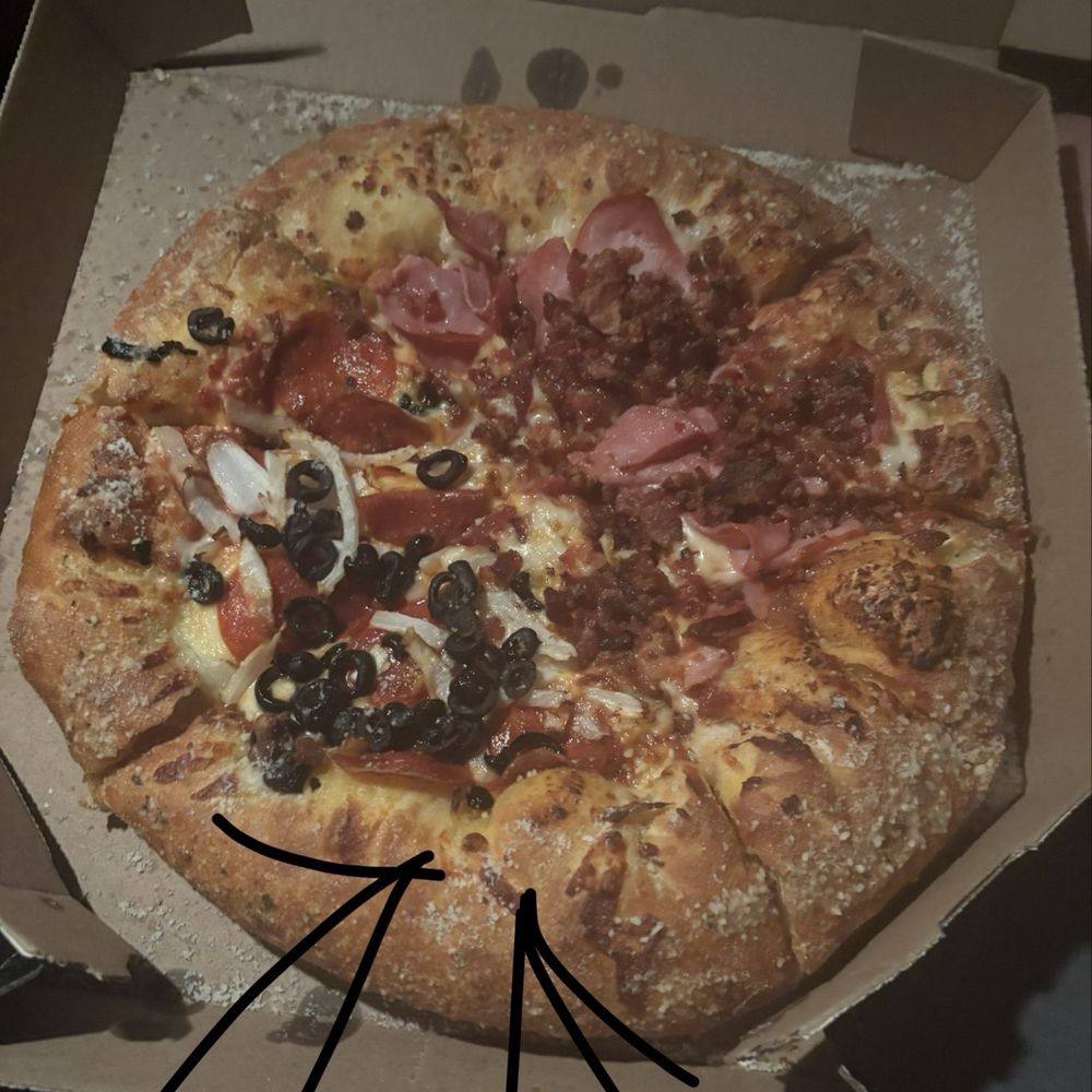 Domino's Pizza - Pizza wasn't cut right but homie who cut it was crossed eyed so it's chill - Pizza Near Me - Adelanto, California Domino's Pizza - Pizza wasn't cut right but homie who cut it was crossed eyed so it's chill - Pizza Near Me - Adelanto, California