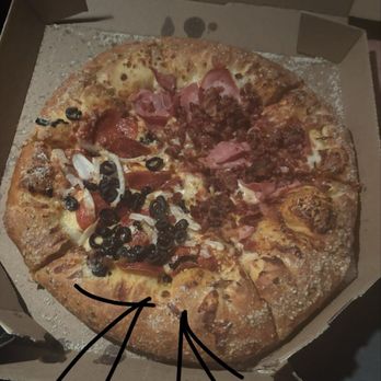 Domino's Pizza - Pizza wasn't cut right but homie who cut it was crossed eyed so it's chill - Pizza Near Me - Adelanto, California Domino's Pizza - Pizza wasn't cut right but homie who cut it was crossed eyed so it's chill - Pizza Near Me - Adelanto, California