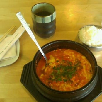Arirang - Soon-Doo-Boo-Jji-Gae (soft tofu stew) - Korean Near Me - Ann Arbor, Michigan Arirang - Soon-Doo-Boo-Jji-Gae (soft tofu stew) - Korean Near Me - Ann Arbor, Michigan