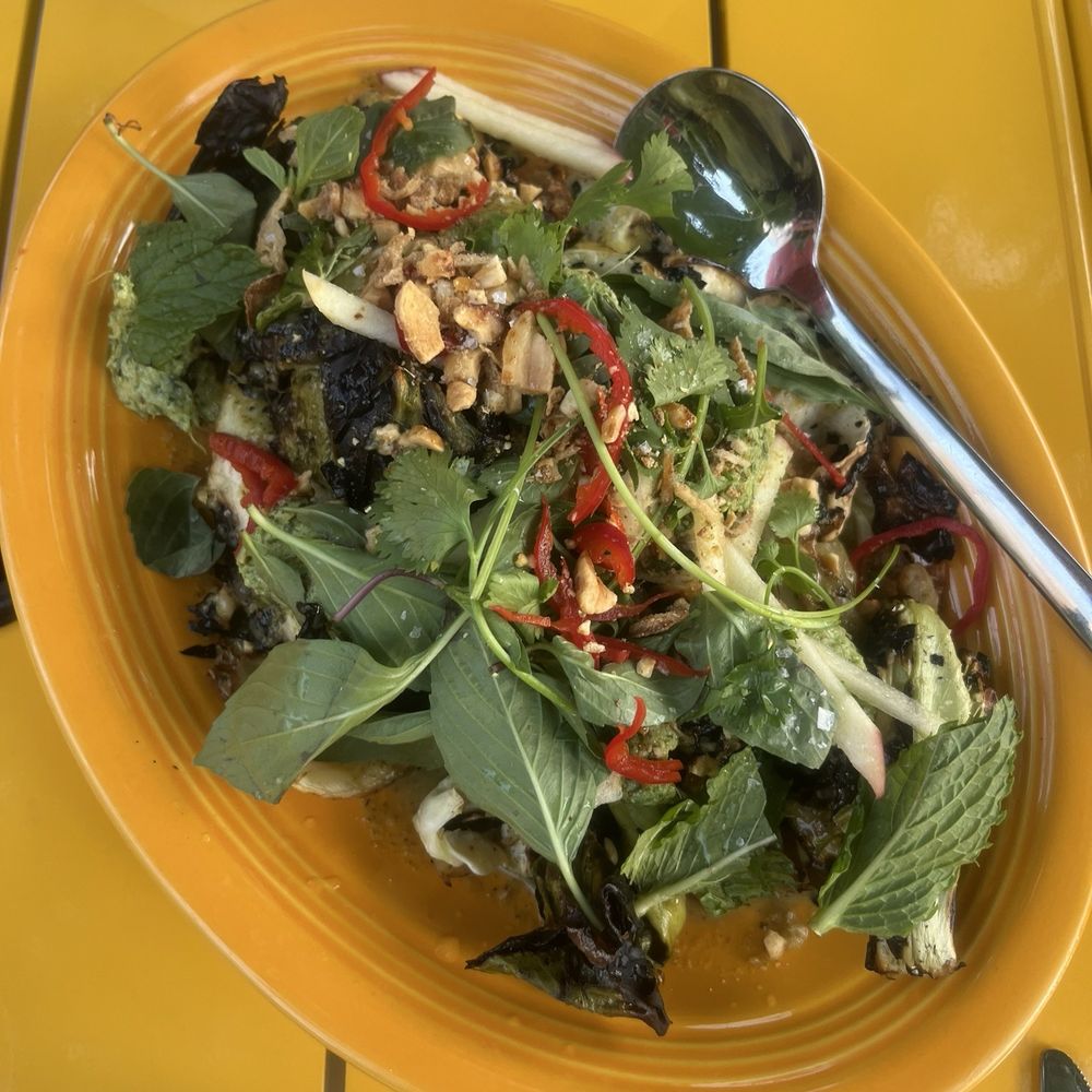 Charred cabbage salad is a MUST Charred cabbage salad is a MUST