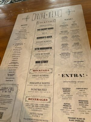Menu photo 2 The 57th Fighter Group Restaurant Atlanta, GA