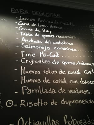Menu photo 8 Taberna Degusta Madrid, M