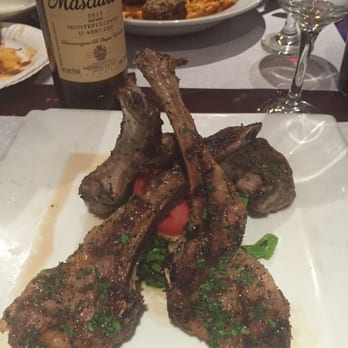 Fattusco's - Grilled Lamb chops served with broccoli rabe - Italian Near Me - Northport, New York