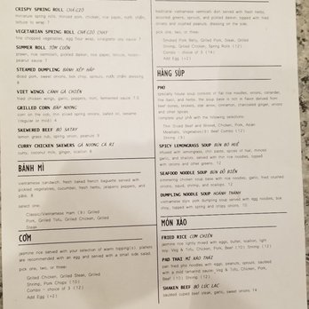 Pho Saigon - The menu - Vietnamese Near Me - Hackensack, New Jersey