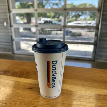 Dutch Bros Coffee - Kicker at a nice, clean walk in location. - Juice Bars & Smoothies Near Me - Merced, California