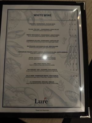 Menu photo 8 Lure Fish House Porter Ranch, CA