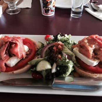 The Pier House - Smoked salmon and bagel for breakfast. Beat that Blue Pig! Oh yeah, the Blue Pig no longer offers smoked salmon for breakfast. - American Near Me - Cape May, New Jersey The Pier House - Smoked salmon and bagel for breakfast. Beat that Blue Pig! Oh yeah, the Blue Pig no longer offers smoked salmon for breakfast. - American Near Me - Cape May, New Jersey