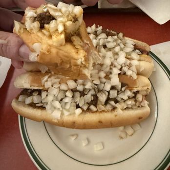 George's Coney Island Lunch - This is just .... Love - Hot Dogs Near Me - Worcester, Massachusetts