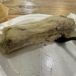 Spicy pork tamale green Spicy pork tamale green