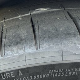 Object punctured tire Object punctured tire