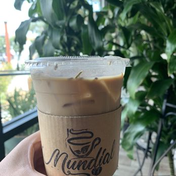 Mundial Coffee - Lavender Oatmilk Latte was perfect! - Coffee & Tea Near Me - Riverside, California Mundial Coffee - Lavender Oatmilk Latte was perfect! - Coffee & Tea Near Me - Riverside, California