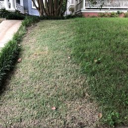 Mow it Right uses my yard to access my ne
