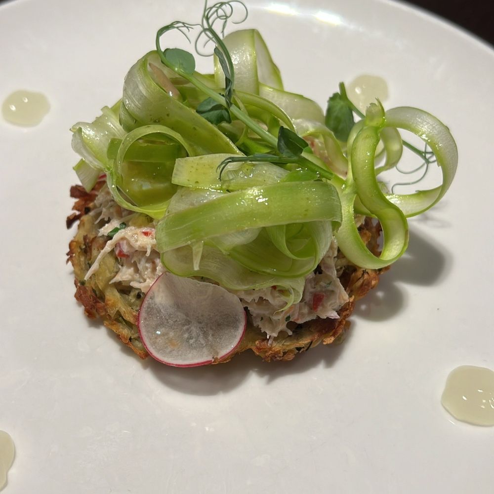 The Sideline Bistro - Crab boxty - Modern European Near Me - Dublin, D The Sideline Bistro - Crab boxty - Modern European Near Me - Dublin, D