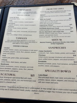 Menu photo 2 Cecilia's Kitchen Asheville, NC