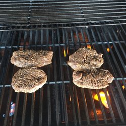 Kuby's Wild Game Processing - Venison filets cut and tenderized at Kubys on the grill!