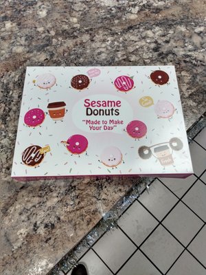 Sesame Donuts by null