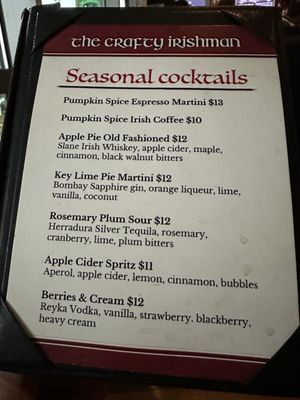 Menu photo 2 The Crafty Irishman Dallas, TX