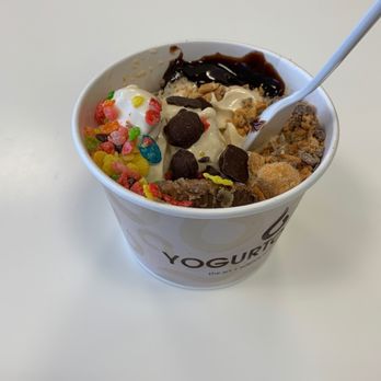 Yogurtology - Salted Carmel with a mix of heaven! - Ice Cream & Frozen Yogurt Near Me - Tampa, Florida Yogurtology - Salted Carmel with a mix of heaven! - Ice Cream & Frozen Yogurt Near Me - Tampa, Florida