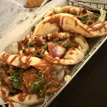 Mango Leaf - Tandoori chicken naan tacos - Indian Near Me - Milwaukee, Wisconsin