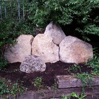 Third Stone Design - a rock formation in a garden - Landscaping Near Me - Asheville, North Carolina Third Stone Design - a rock formation in a garden - Landscaping Near Me - Asheville, North Carolina
