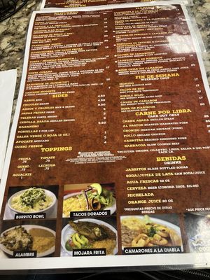 Menu photo 2 Antojitos Esmeralda Coral Springs, FL Menu photo 2 Antojitos Esmeralda Coral Springs, FL