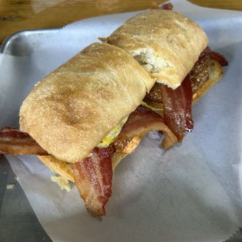 Se7enBites - Farmer's breakfast sandwich - Coffee & Tea Near Me - Orlando, Florida Se7enBites - Farmer's breakfast sandwich - Coffee & Tea Near Me - Orlando, Florida