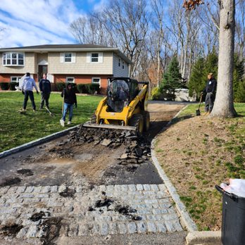 ProMaster Maintenance - Preparation on a driveway in northport new york - Masonry/Concrete Near Me - West Babylon, New York