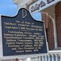 Site of Home of Thomas Andrews Hendricks