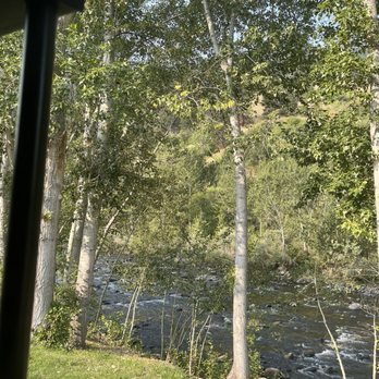 Canyon Pines RV Resort - View from our RV rear window - Campgrounds Near Me - Pollock, Idaho Canyon Pines RV Resort - View from our RV rear window - Campgrounds Near Me - Pollock, Idaho