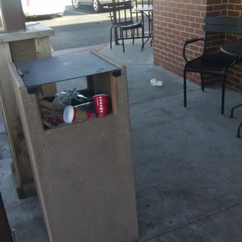 Starbucks - Photo of the trash on the ground and the trash they dont bother to empty! - Coffee & Tea Near Me - Amarillo, Texas Starbucks - Photo of the trash on the ground and the trash they dont bother to empty! - Coffee & Tea Near Me - Amarillo, Texas