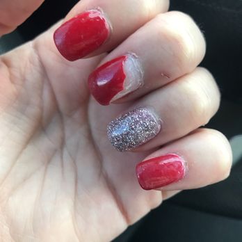 Purple Nails - Falling apart after just about a week, and not smooth at all. - Nail Salons Near Me - Lowell, Massachusetts Purple Nails - Falling apart after just about a week, and not smooth at all. - Nail Salons Near Me - Lowell, Massachusetts