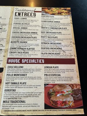 Menu photo 7 Sarita's Mexican Restaurant San Antonio, TX Menu photo 7 Sarita's Mexican Restaurant San Antonio, TX